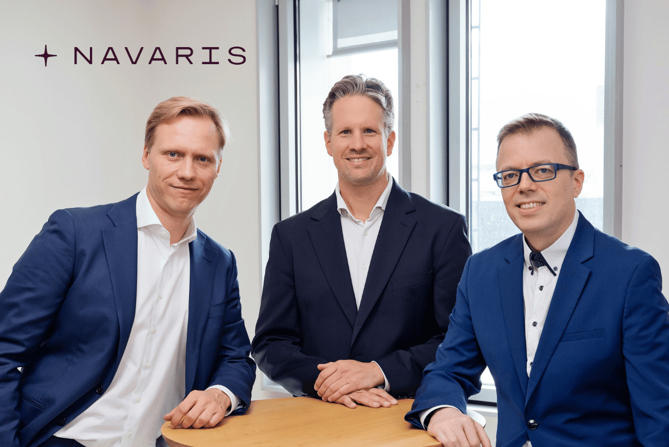 Philipp Wagener, CFO; Johannes Overbeck, CEO; Georg Boie, COO